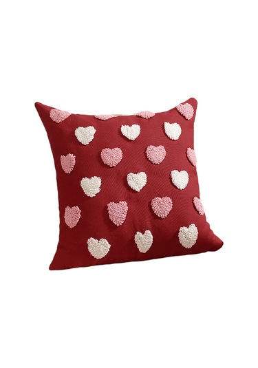 Suntek Nakışlı Yastık Kılıfı Kanepe Oturma Odası Yatak Ev Stil D