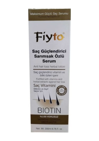 Fiyto Sarımsak Özlü Saç Serum 200 ML
