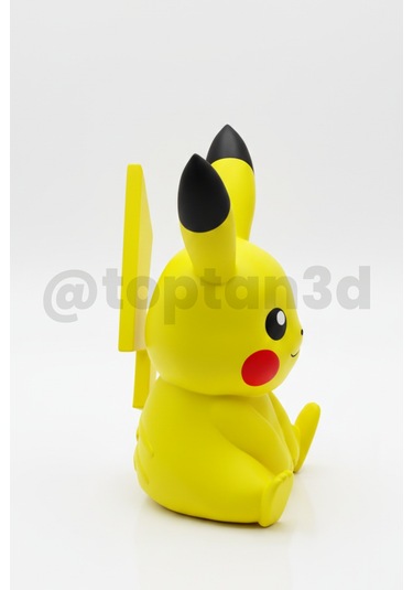 Pikaçu Anahtarlık Hediyelik, 3d Pokemon Temalı Anahtarlık