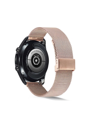Galaxy Watch 46mm Uyumlu Krd-45 22mm Metal Arth Kordon-gümüş