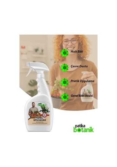 1 Litre Genel Bitki Besini - Yapraktan