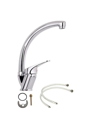 Moonshop Aç-Kapa Uzun Kuğu Mutfak Eviye Lavabo Batsı Sıcak