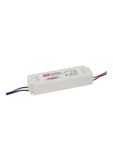 Meanwell Lpv-30-24 35W 24V 1,5A Sabit Voltaj Led Driver İp67