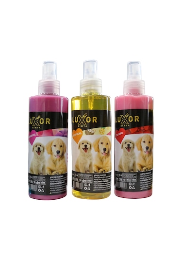 Luxor 3'lü Köpek Parfümü Seti 3x200 ml