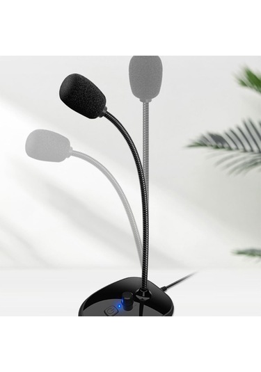 Usb Tel Ayarlanabilir Mikrofon Goopeneck Mic Konferans Kondens Mikrofonu Pc Bilgisayar Canlı Akışı İçin Mikrofon