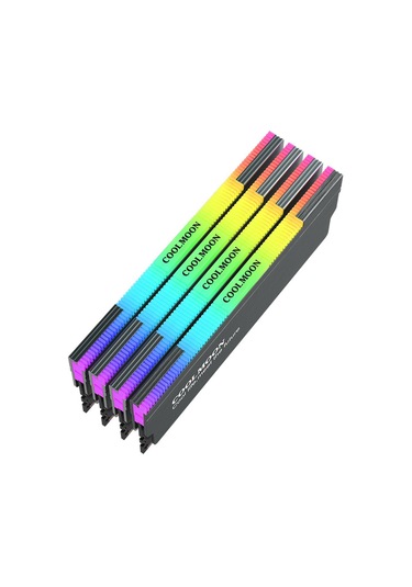 Dolıty Ram Için Soğutucu Radyatör Ddr3 Ddr4 Bellek Isı Gri