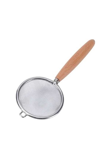 Ulzyvf Yağ Suyu Paslanmaz Örgü Net Meyve Konforlu Kepçe Kavrama Kaşık İnce Fonksiyonlu Filtre Erişte Elek Çok Amaçlı Çelik Mutfak Aleti Çelik