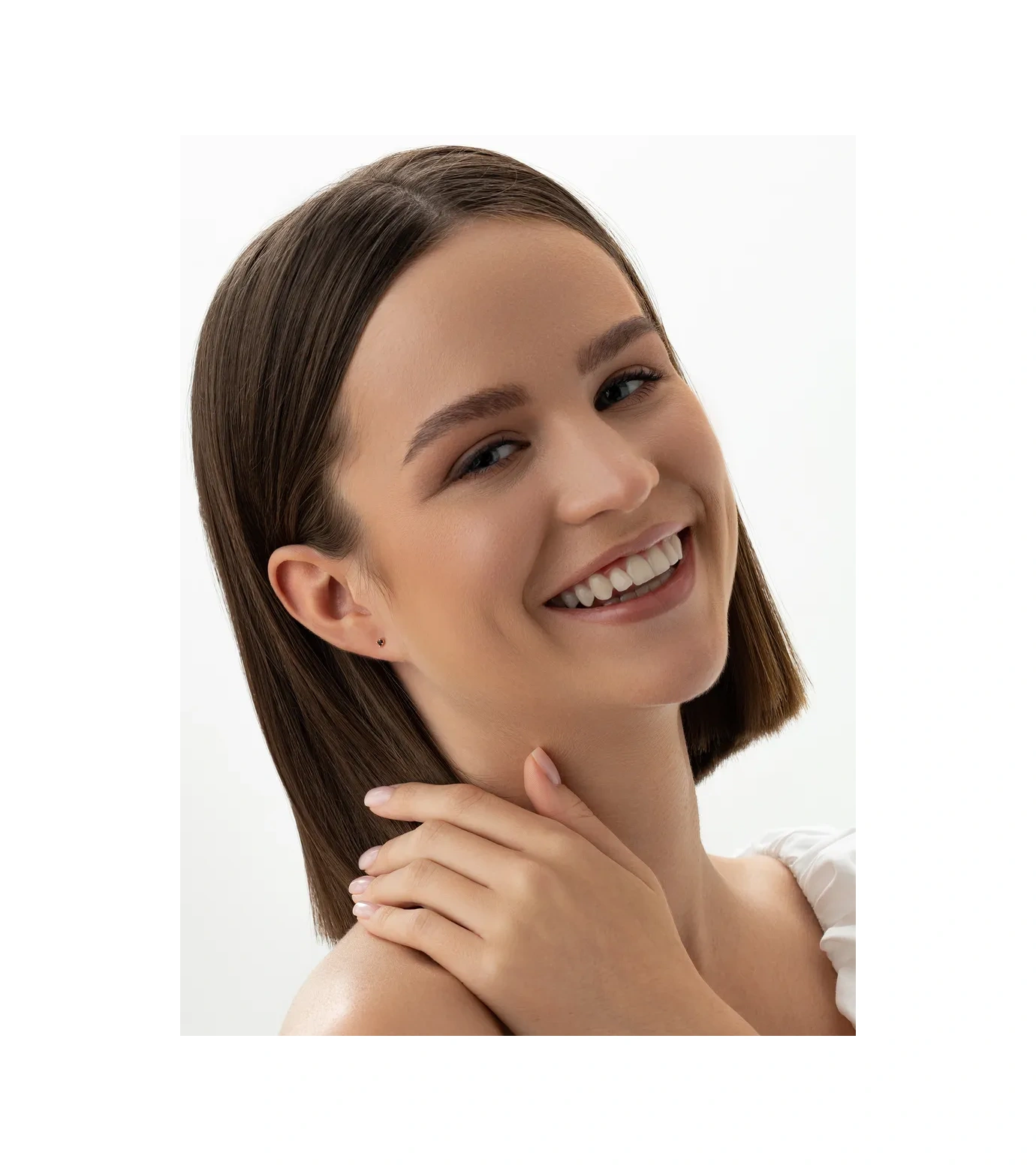 925 Lıght Altın Kaplama Küpe Gümüş Takılar 209172683 Siyah