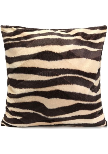 Homyl Leopar Kaplan Zebra Baskı Yastık Kılıfı Kanepe Araba Örtüsü Tarz 03