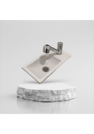 Idates Banyo Lavabo Eviyesi Dikdörtgen