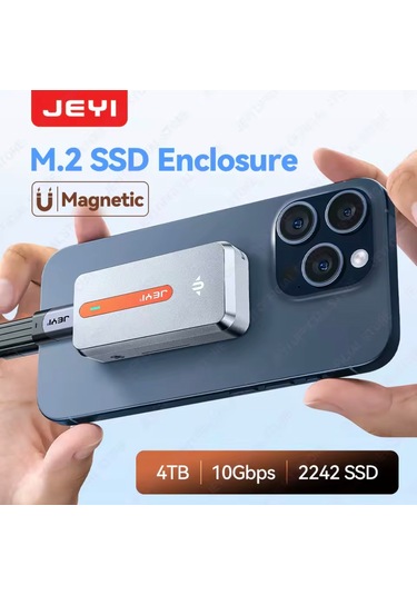 Jeyı 2242 M.2 Nvme Ssd Muhafaza Ku-tu-su Magsafeli 10gbps Süper H
