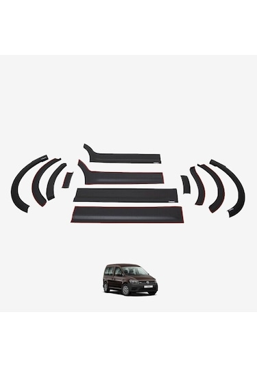 Volkswagen Caddy 2010-2015 Uyumlu Yedek Parça Dodik Set 12 Parça