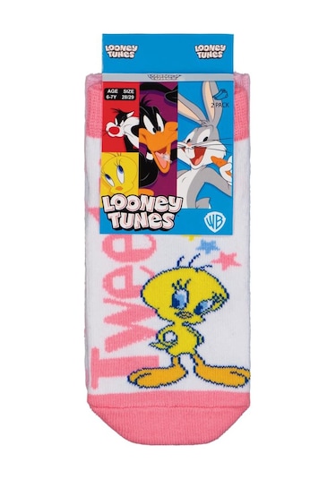 Tweety 2-12 Yaş Kız Patik Çorap - Standart 4-5 Yaş Standart