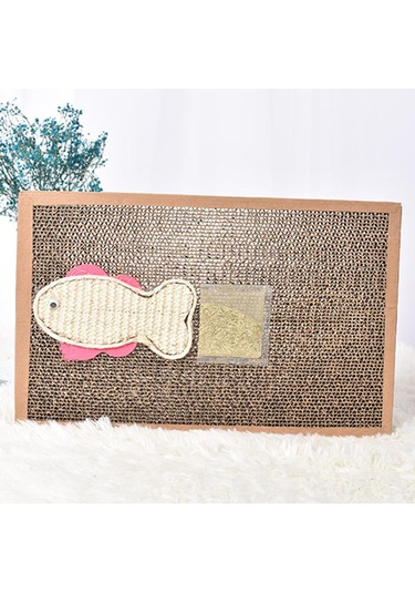 Homyl Kedi Tırmalama Pedi Tırma Tahtası Oluklu Mukavva Evcil