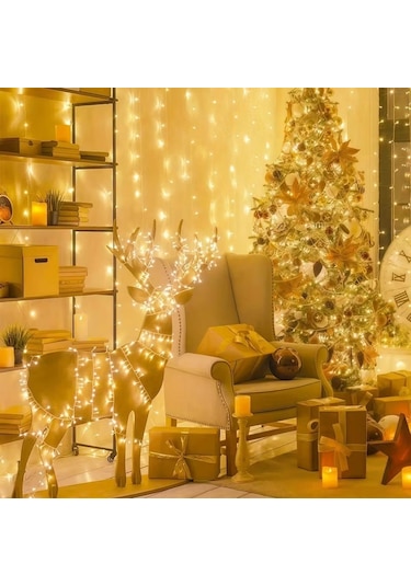 Buffer Günışığı Renk 5 Farklı Işık Modlu 10 Metre Eklemeli Dekor Boncuk Model Dekoratif Led Renk