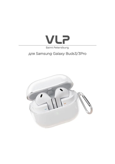 Vlp Samsung Uyumlu Galaxy Buds3 / 3pro İçin Charm Case Kılıfı, Şeffaf 325075281 Beyaz
