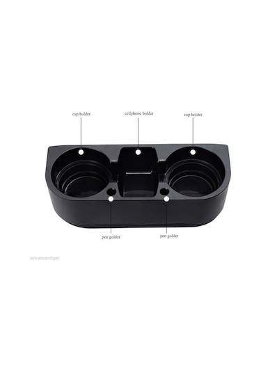 Araç Için Koltuk Yanı Arası Bardak Bardaklık Tutucu Plastik