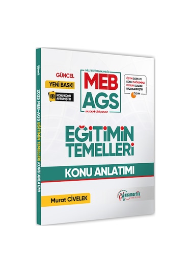 2026 Meb-ags Eğitimin Temelleri Görsel Destekli Konu Anlatımı