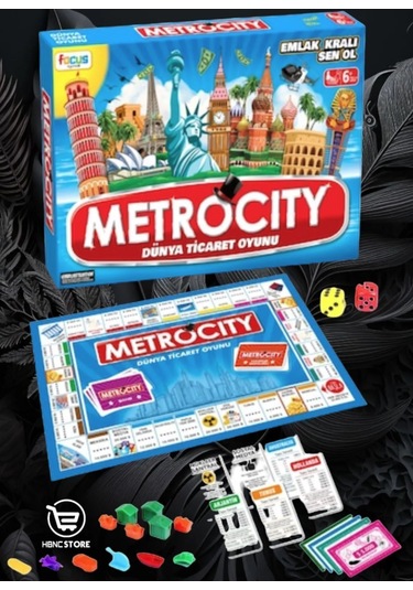 Metrocity Kutu Oyunu - Şehir Kurma Ve Strateji Keyfi