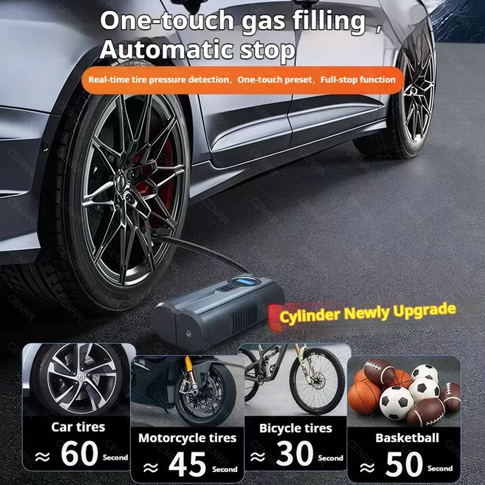 Conventions1 Araba Elektrikli Lastik Şişirme Kablosuz Hava Diğer