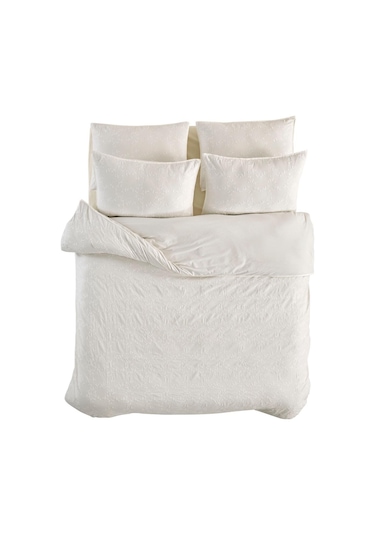 Primacasa Lienna Çift Kişilik Nevresim Takımı Krem Diğer