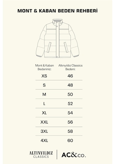 AC&Co / Altınyıldız Classics Erkek Vızon Standart Fit Normal Kesim Kapüşonlu Dik Yaka Trençkot Vizon