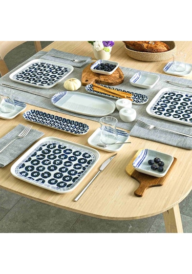 Pierre Cardin Riley Porselen 28 Parça Kahvaltı Takımı Çok Renkli