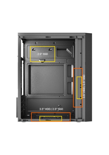 Rdata Office Mini Matx Bilgisayar Kasası