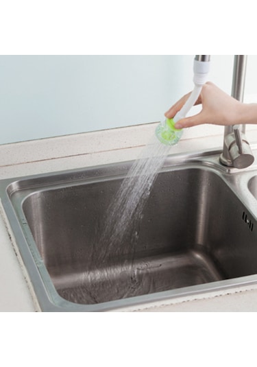 Geeksen Japon Tarzı Mutfak Banyo Musluk Duş Su Tasarrufu Döner Sıçrama Musluğu Filtre Vanası Su Tasarrufu Su Tasarrufu Vanası Yeşil Diğer