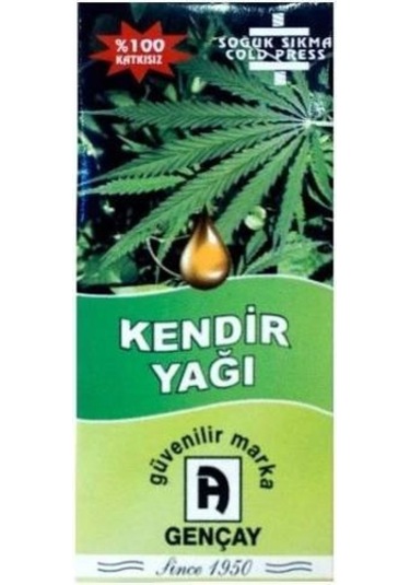 Gençay Kendir Kenevir Tohumu Yağı 50 ML