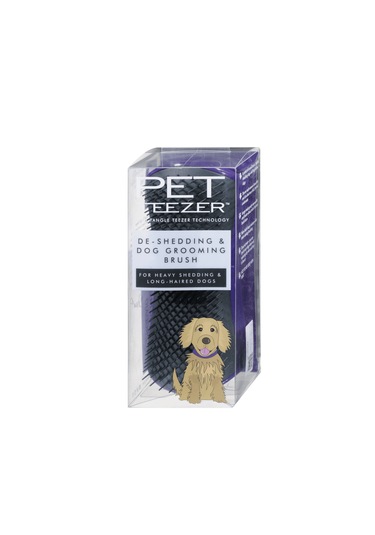 Tangle Teezer Pet Teezer Deshedding Grooming Brush Large Purple G