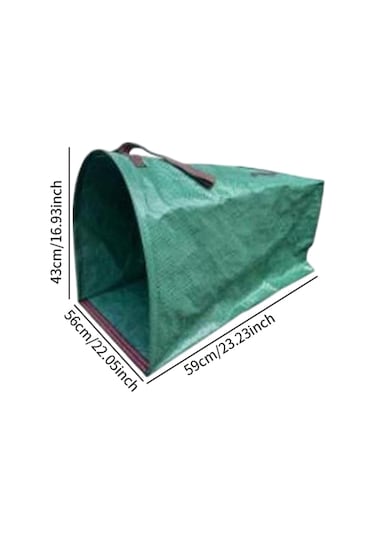 Homyl 2 Adet Tozpan Tipi Bahçe Torbaları Çim Parkları Için