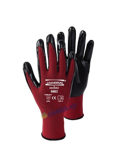 Unıversal 8802 Nitril Kaplama Eldiven
