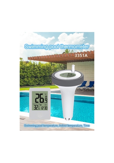 Springsun Dijital Yüzen Termometre Havuz/akvaryum : Su Sıcaklığını Anlık Ölçen Pratik Ve Dayanıklı Termometre