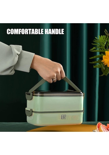 Yaozixa 1.4l Çıkarılabilir 3 Bölmeli Paslanmaz Çelik Yemek Kabı - Sızdırmaz, Taşınabilir, Bulaşık Makinesi Güvenli 112 Karakter Diğer