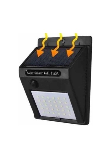 Solar Dekoratif Lambası Sensörlü Led Işık Bahçe Aydınlatma Çok Renkli