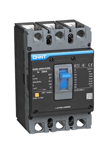 Asyagrup Chint 125s/3300 3 Kutuplu 25ka 125a Devre Kesici