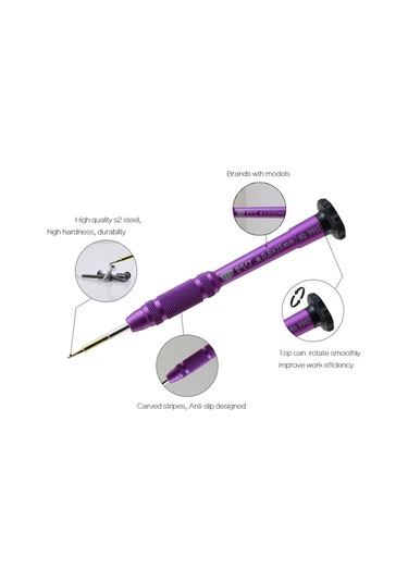 Bst9902S Iphone Telefon Metal Hassas Tornavida Seti 5 Parça