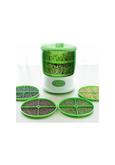 Suntek Tohum Sprouter Hanehalkı Hidroponik Çift-katmanlar