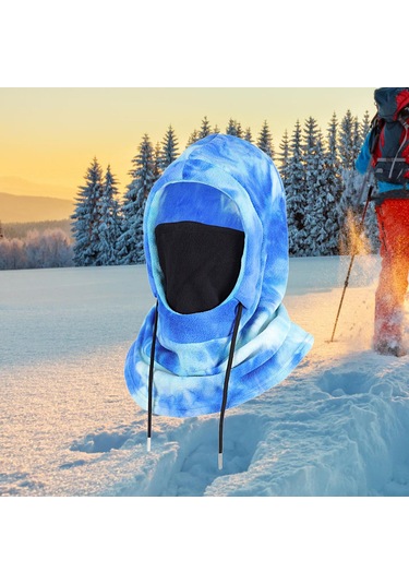 Suntek Kar Maskesi Kayak Bandanası Nefes Alabilir Snowboard Mavi Mavi