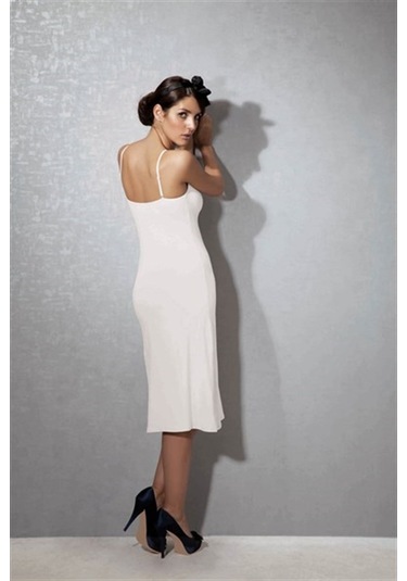 Doreanse Kadın Uzun Gecelik 11129 Ten