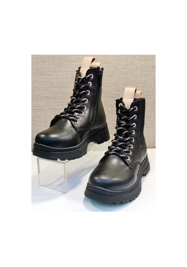 Mini Women 614 Kız Çocuk Termo Bot Sıyah Siyah