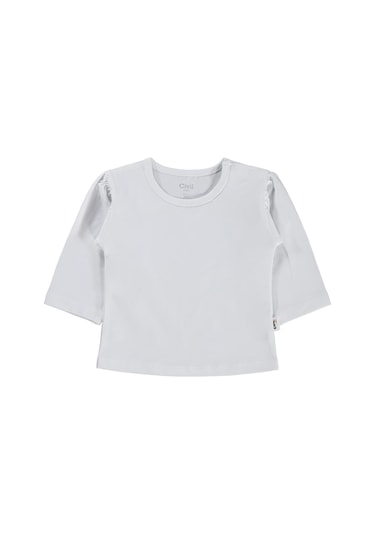 Civil Baby Düz Basic 6-18 Ay Sweatshirt - Beyaz