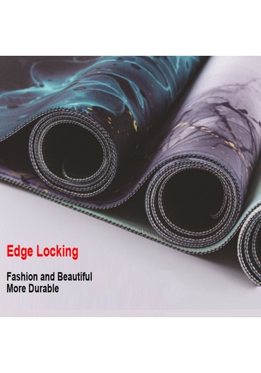 Mermer Dokulu Mouse Pad Klavye Matı Mor 300x600x2mm Mor