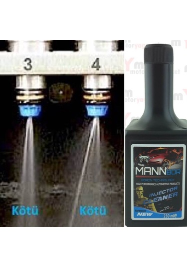 Mannbor İçerikli Enjektör Pompa Temizleyici 250Ml 3Lü