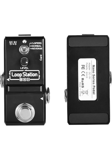 Ammoon Loop Station Mini Gitar Looper Efekt Pedalı I7093b