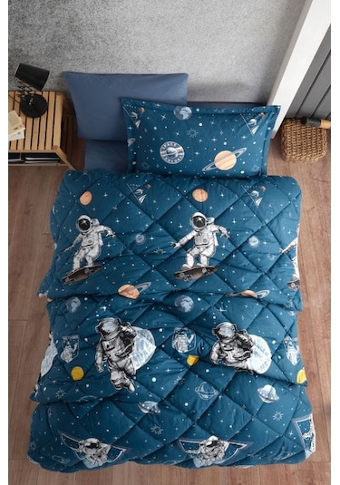Nordqueen Pamuk Tek Kişilik Uyku Seti Galaxy