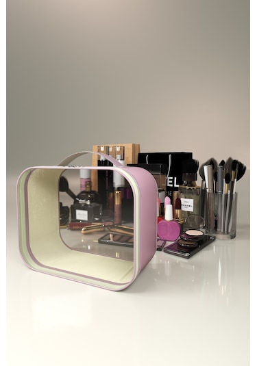 Ankaflex Şeffaf Makyaj Çantası