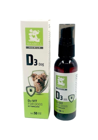 Nanbell Köpekler İçin D Vitamin Takviyesi 50 ML