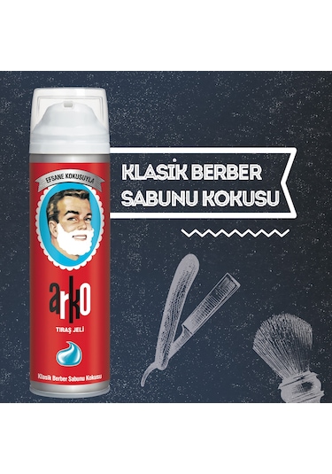 Arko Men Efsane Erkek Tıraş Jeli 3 x 200 ML